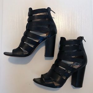 Sam Edelman Yazmine Leather Caged Heel Sandal